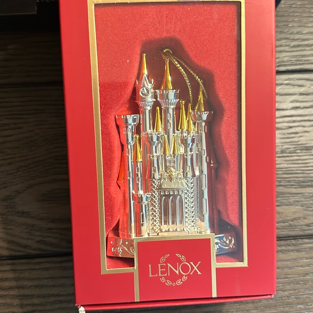 Lenox 2022 Disney Castle Ornament